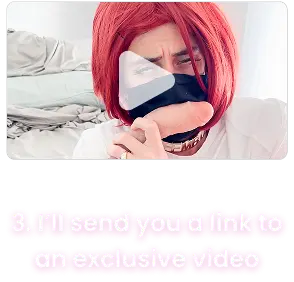 Thumbnail image of Lily with dildo on her face.
